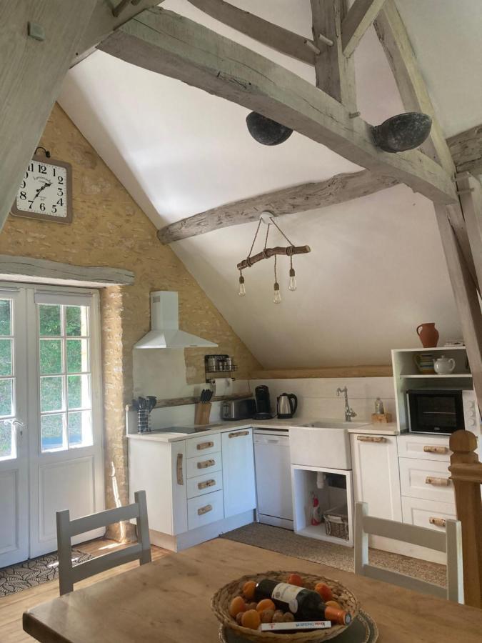 Logis Des 4 Fees Et Son Bain Nordique Sainte-Nathalène Exterior foto