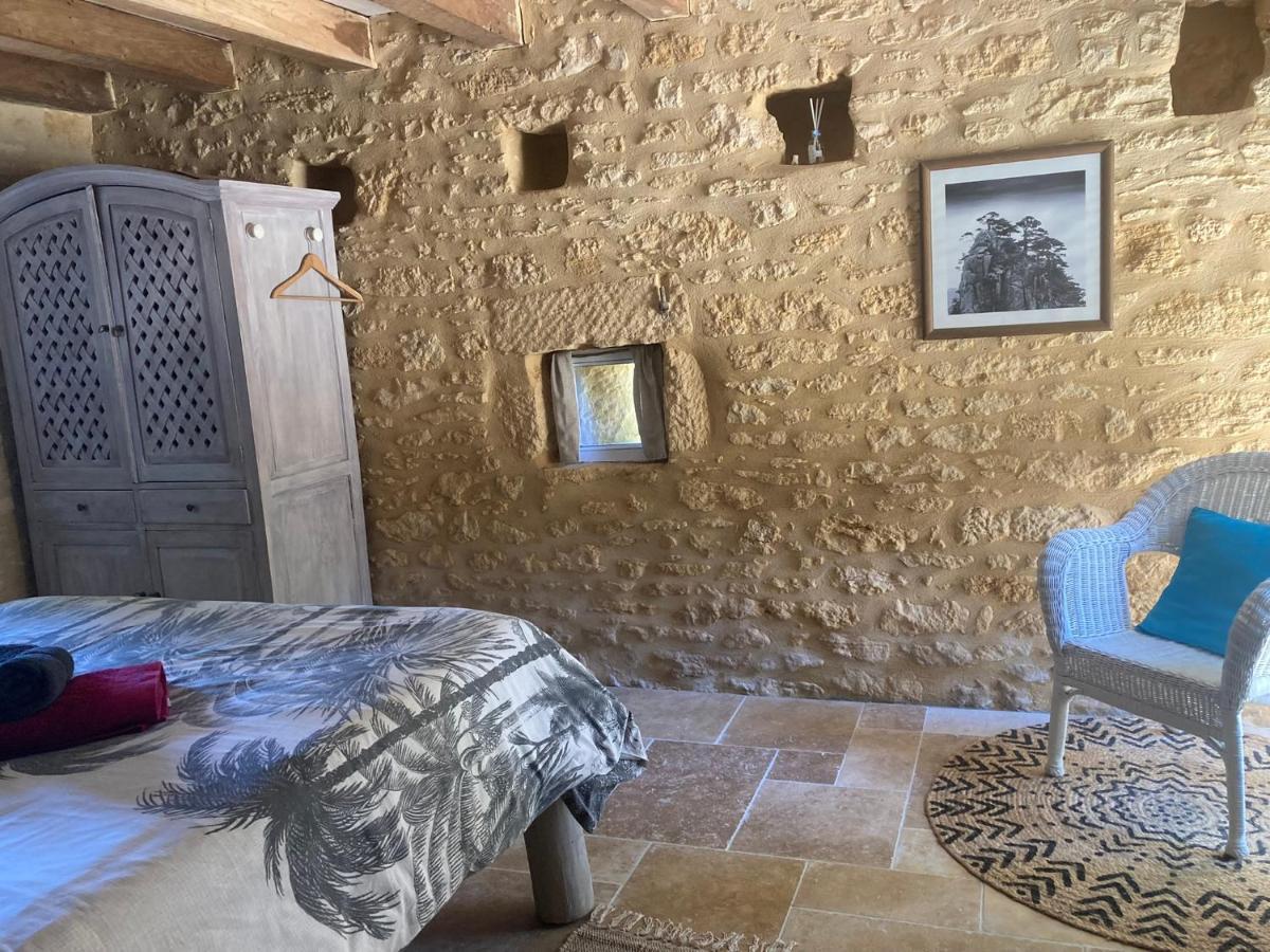 Logis Des 4 Fees Et Son Bain Nordique Sainte-Nathalène Exterior foto